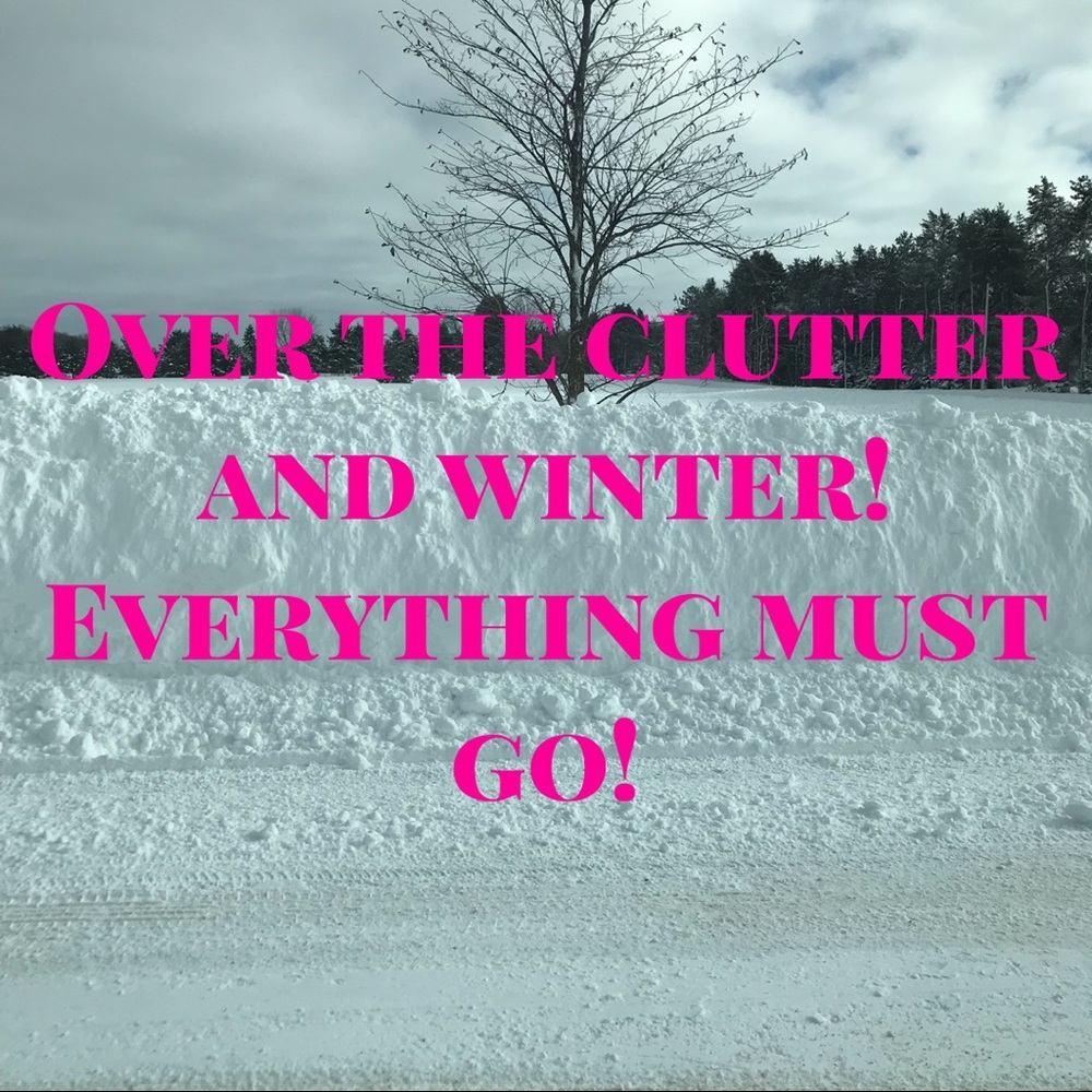 Everything must go! No offer refused!